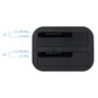 TooQ TQDS-805G Docking Station 2.5' / 3.5' para HDD/SSD SATA, USB 3.0, Clonación de Discos, hasta 8TB, Plug & Play, Windows/Mac/Linux